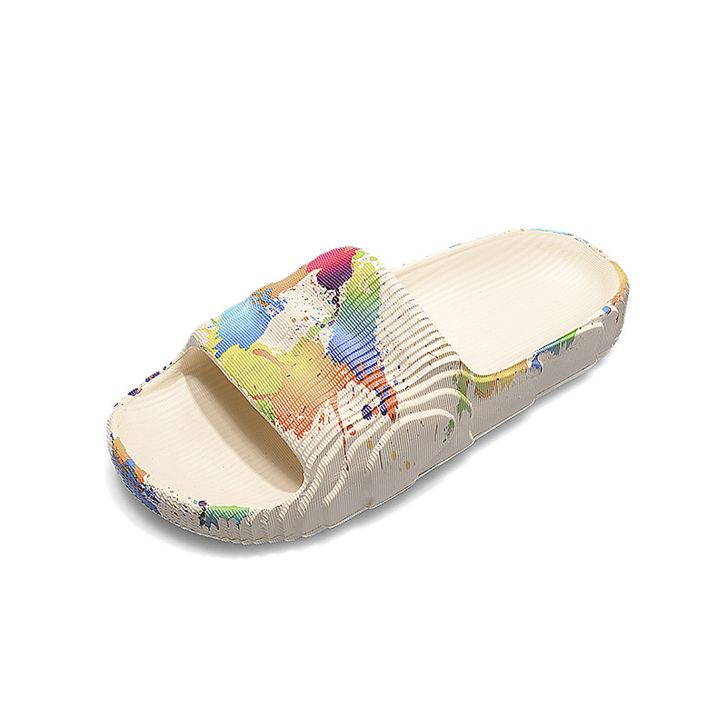 Fashion Graffiti Slippers Soft Bottom EAV foto 4