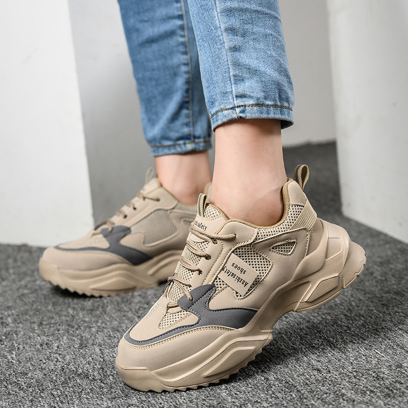 Women's Anti Smashing Lightweight Breathable Labor Protection Shoes foto 5