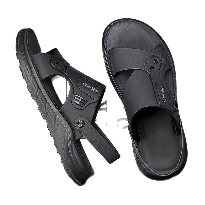 Waterproof Non-Slip Soft-Soled Mens Dual-Use Sandals foto 4