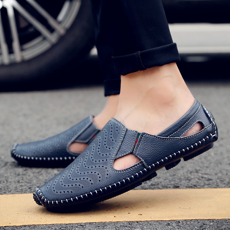 Fashion Men's Closed Toe Casual Breathable Sandals foto 4