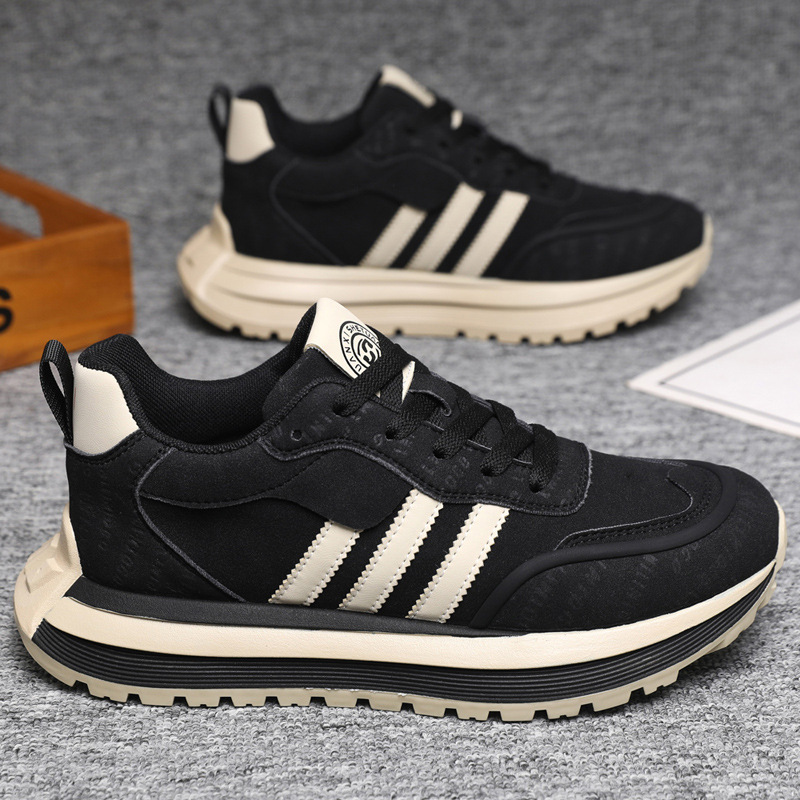 Mens Shoes Winter Trendy Mens Sneakers Mesh Breathable Casual Soft-Soled Deodorizing foto 2