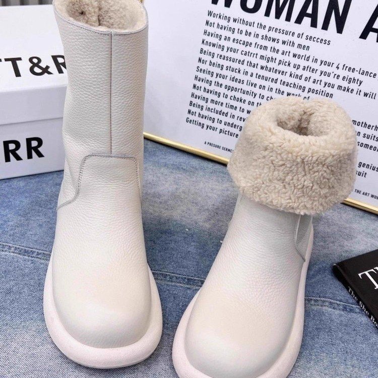 Womens Stylish Non-slip Thick-soled Snow Boots foto 4