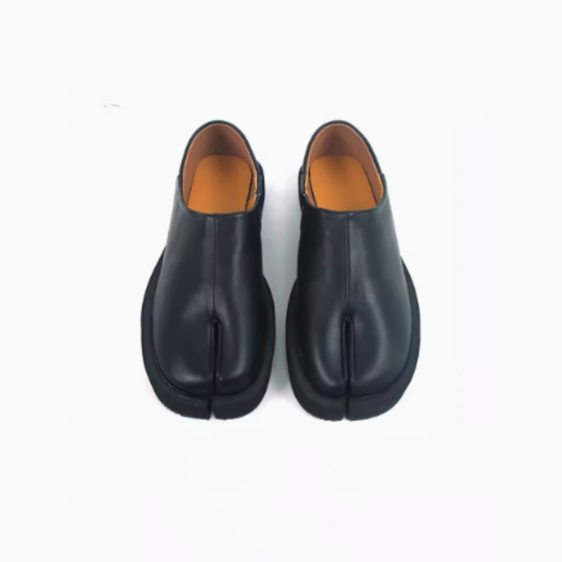 Split Toe Shoes, Men's And Women's Genuine Leather, Internet Famous Sheephoof Horse foto 4