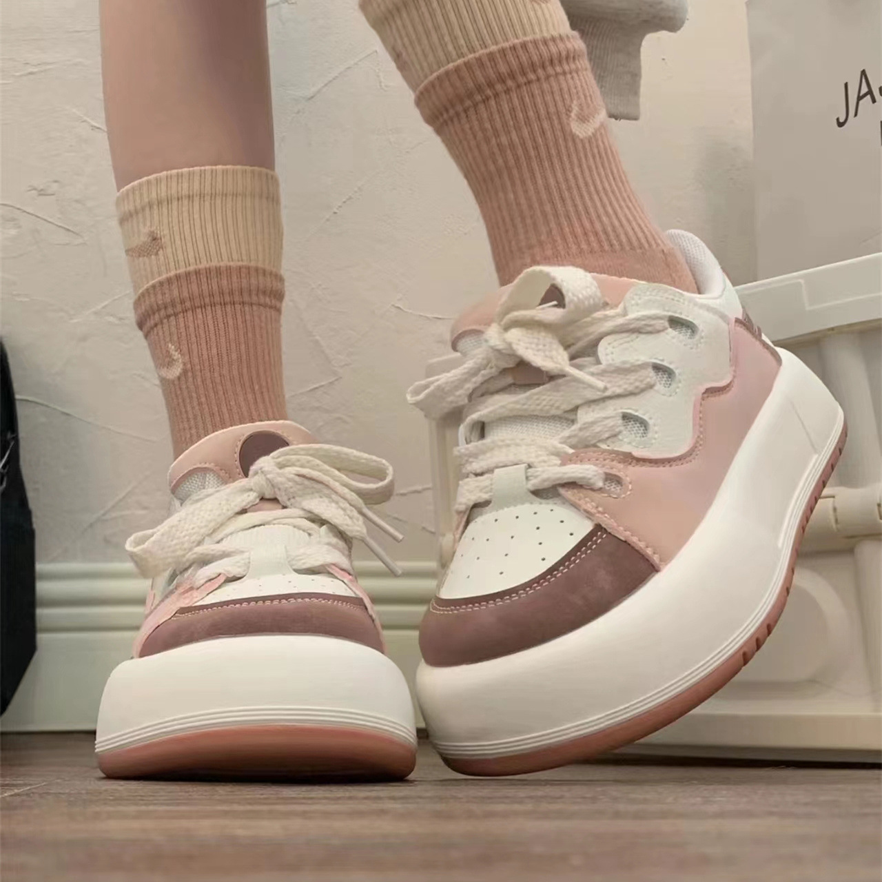 Versatile Casual Shoes Niche Original Women foto 3