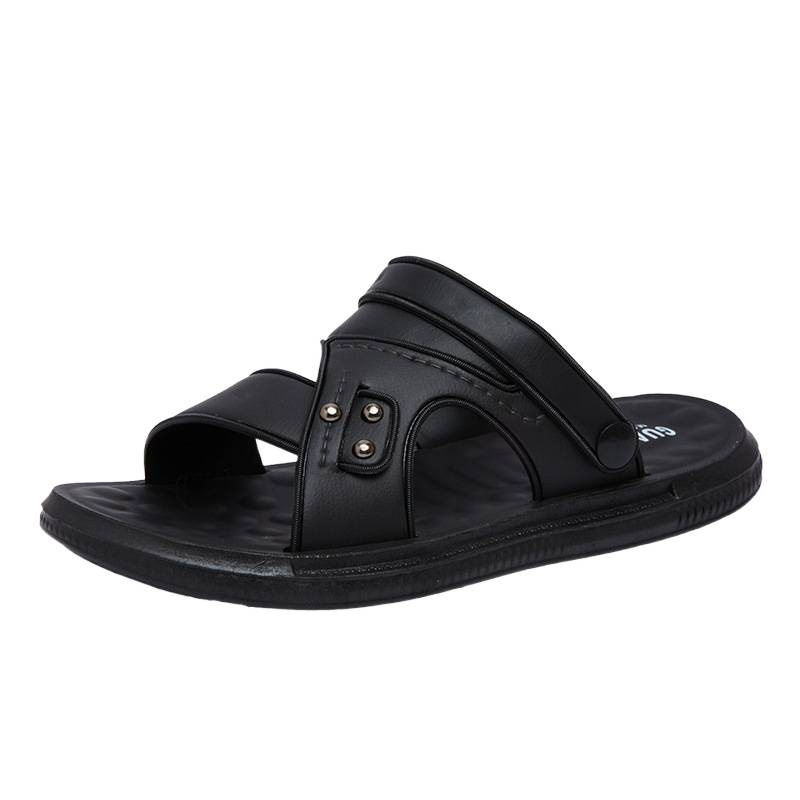 Mens Sandals Leather Platform Design Dual-purpose For Beach And Outdoor Wear foto 2