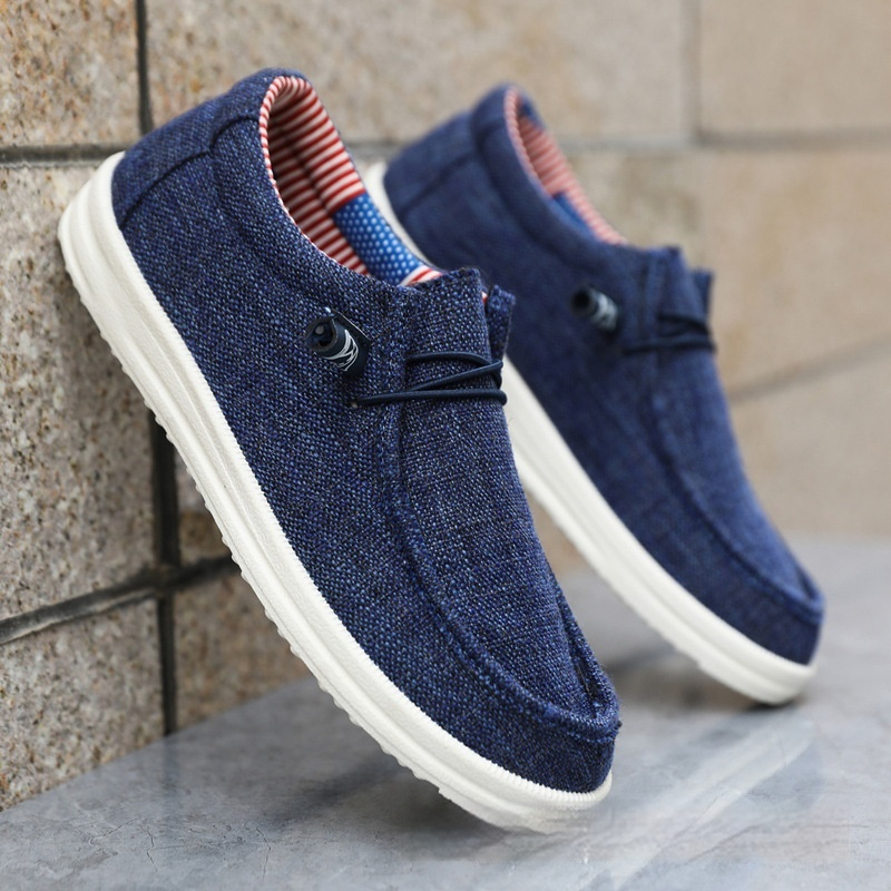 Breathable Mesh Comfortable Simplicity Fashion Low Top Men's Shoes foto 2