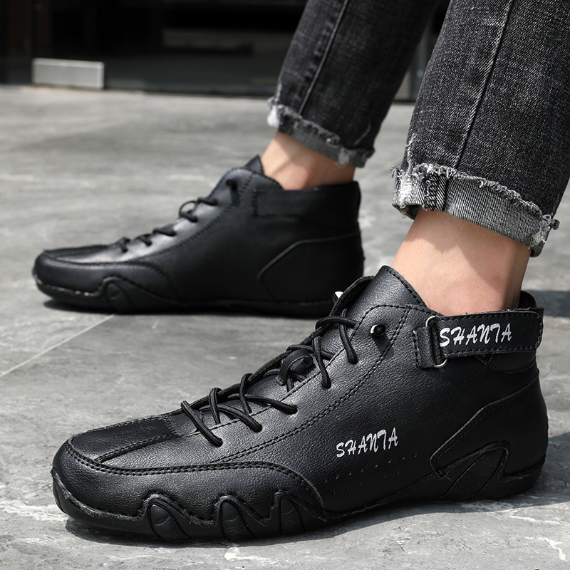 High-top Martin Boots Spring And Summer Men's Casual foto 3