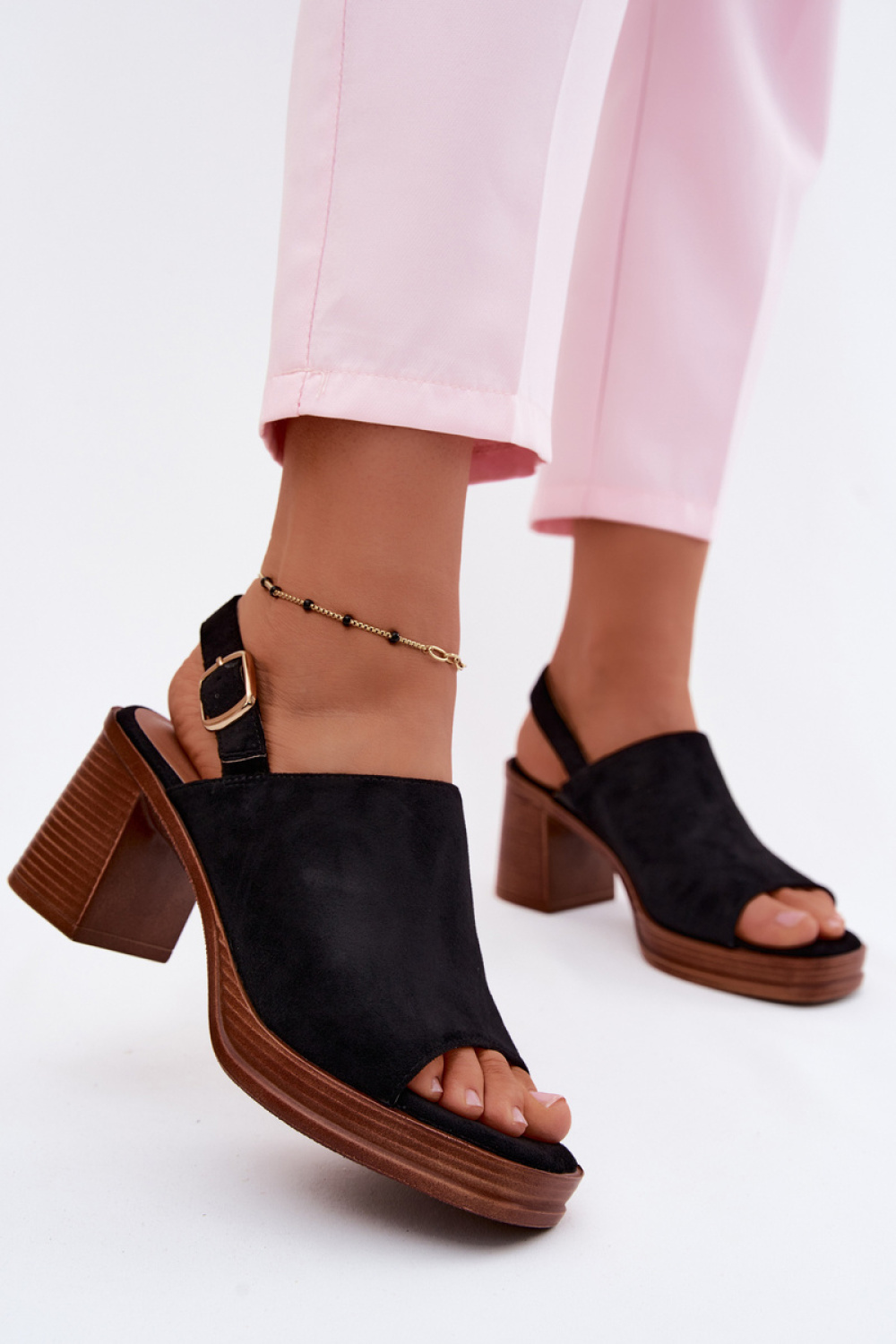 Sandalen op hak Step in style