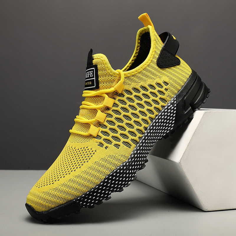 Hollow Thin Mesh Surface Mesh Shoes Men's foto 5