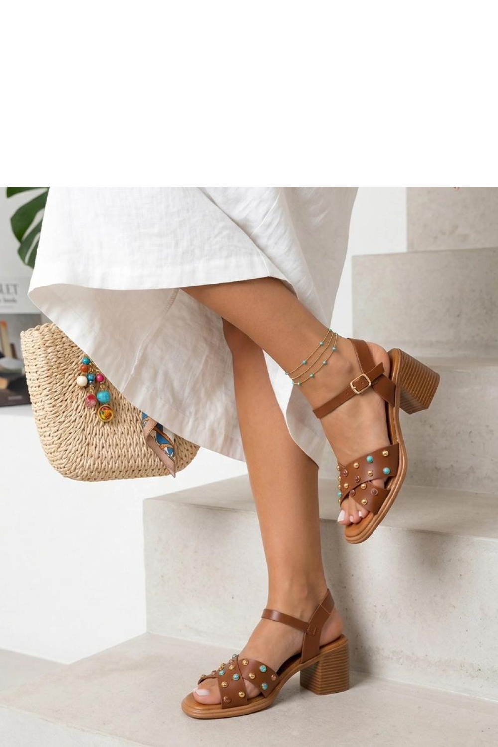Sandalen op hak Solea foto 2