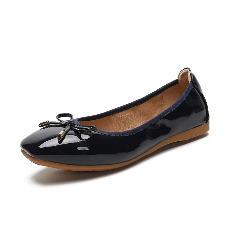 Square Toe Soft Bottom Soft Upper Shoes Women foto 5