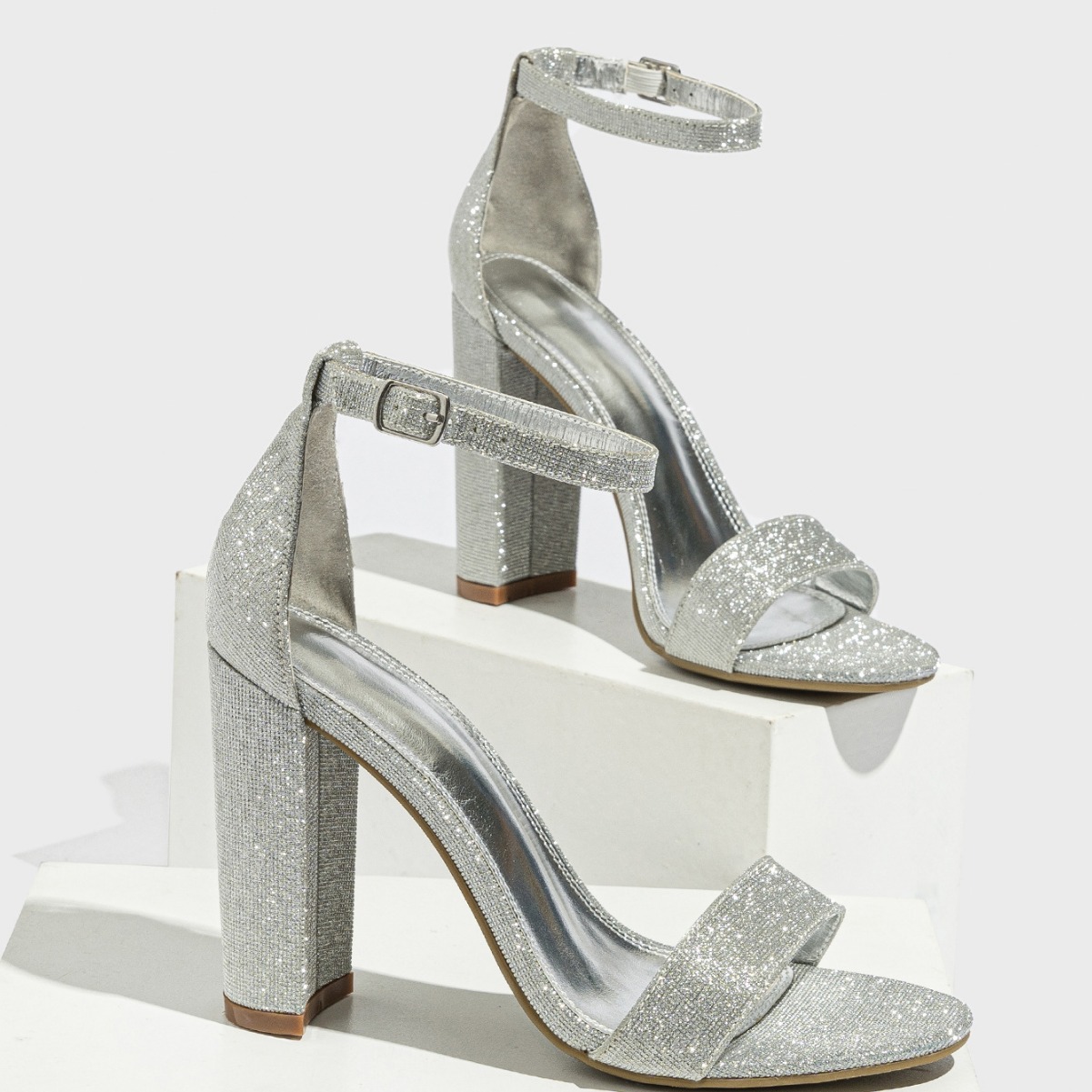 Chunky Heel Sandals Fashion European And American Style High Heel Sandals Women's Classy Shoes foto 3