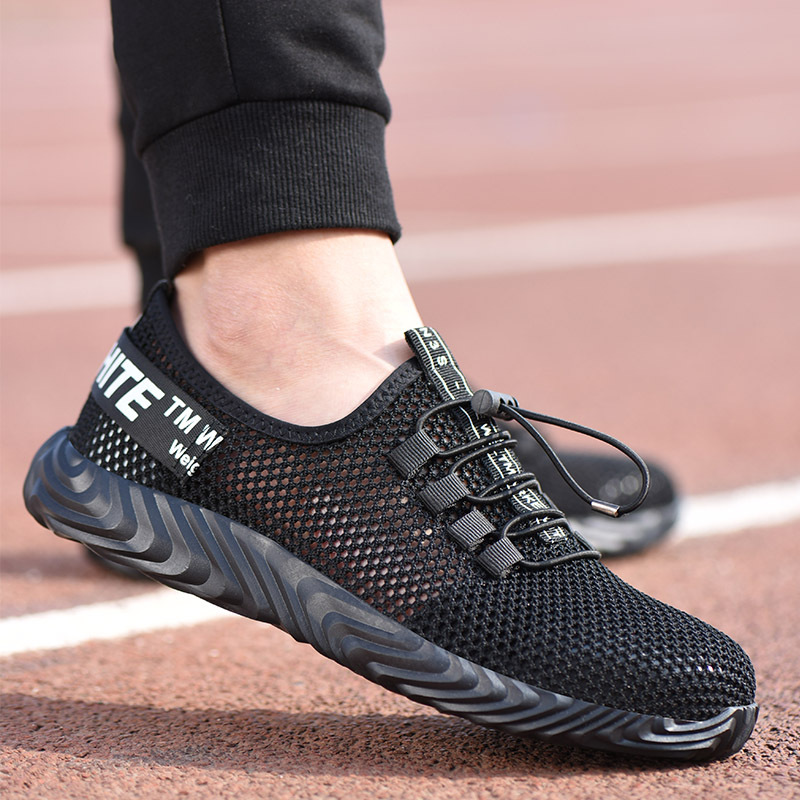 Summer Lightweight Steel-toe Crush- And Puncture-resistant Fashionable Breathable Safety Shoes foto 2
