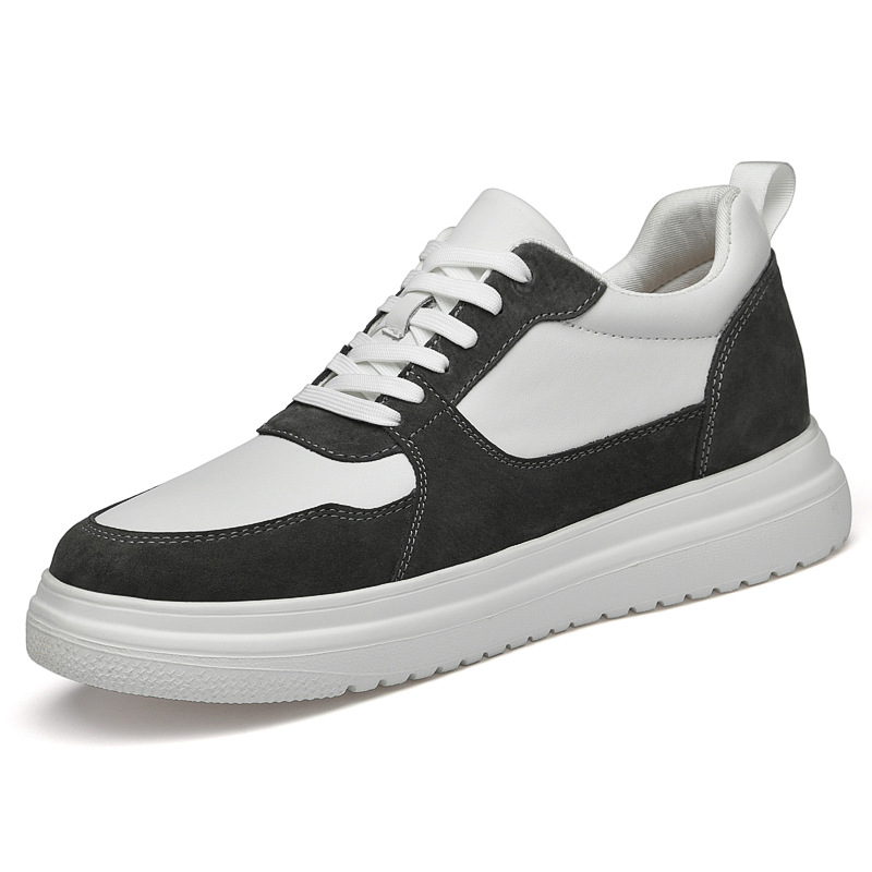 Height Increasing Insole Calf Leather Shoes Breathable foto 3