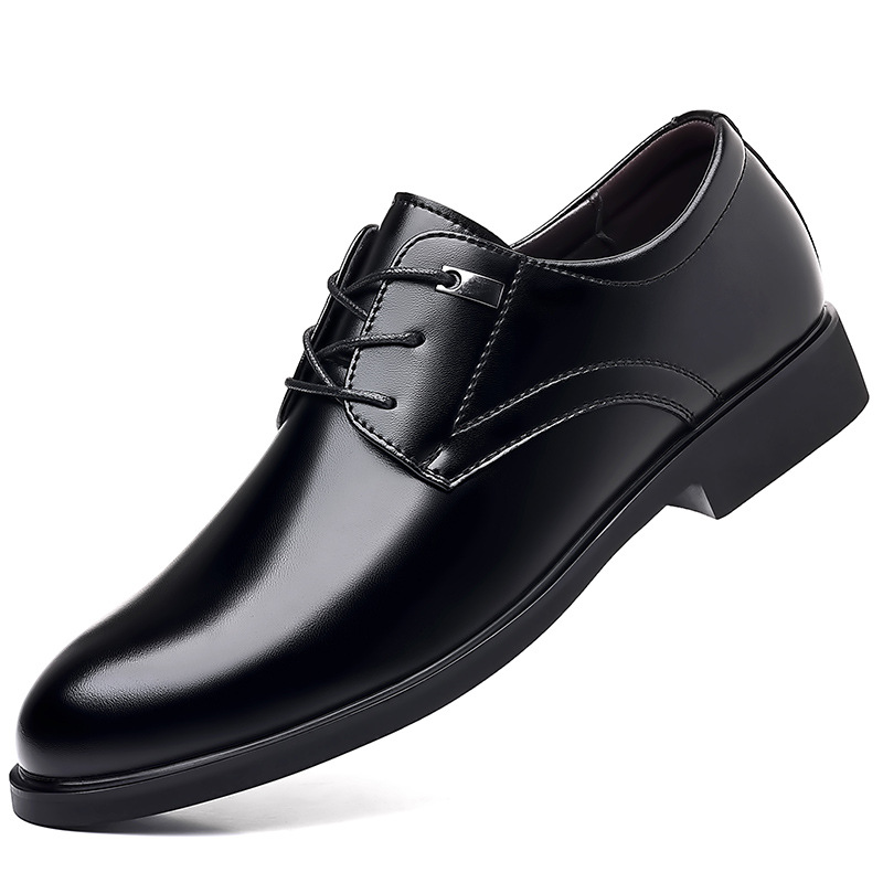 Genuine Leather Men's Formal Wear Plus Size Shoes foto 4