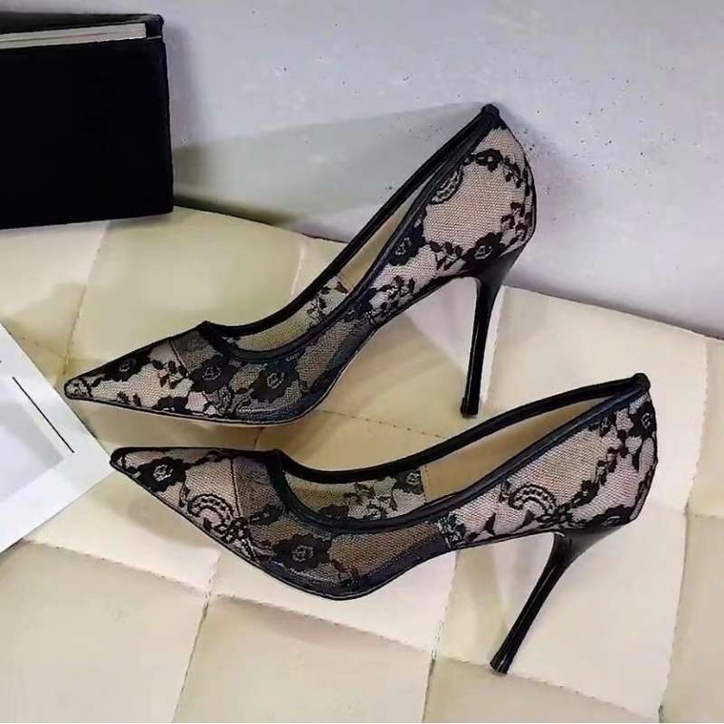 Cross-dressing Performance Runway Ultra-thin Stiletto Heels foto 4
