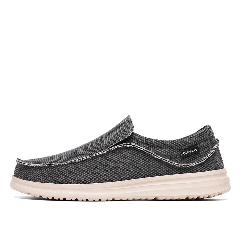 Large Size Canvas Shoes Male Lightweight Slip-on foto 3