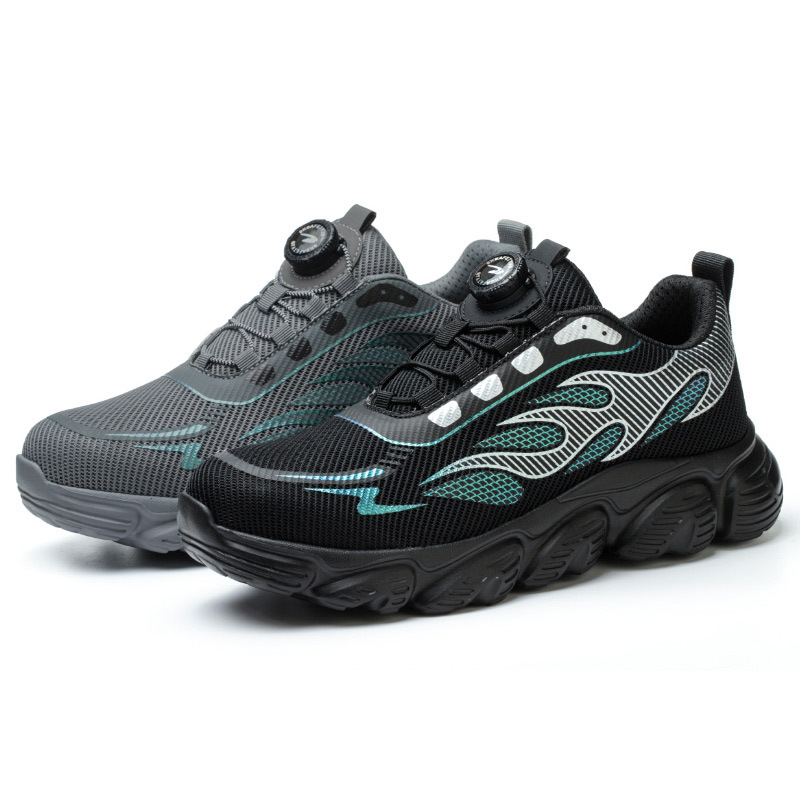 Mesh Breathable Four Seasons Labor Protection Shoes Men Anti-smashing And Anti-penetration foto 4