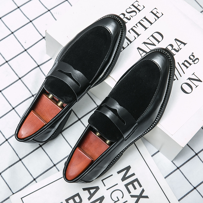 Men's Fashion Business Stitching Casual Shoes foto 3