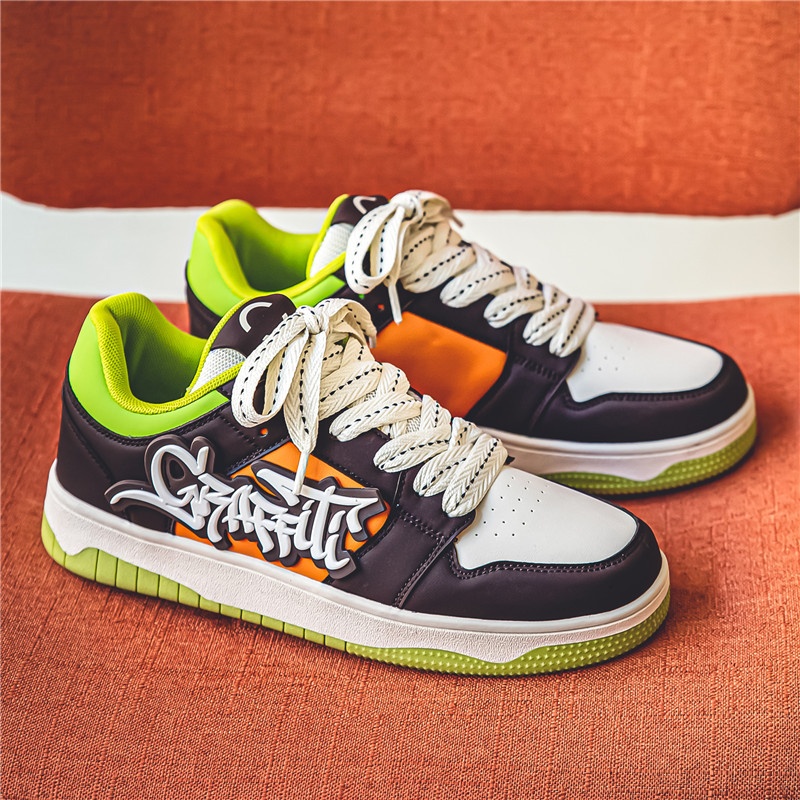 Men's Versatile Sports Thick Soled Wear-resistant Flat Shoes foto 5