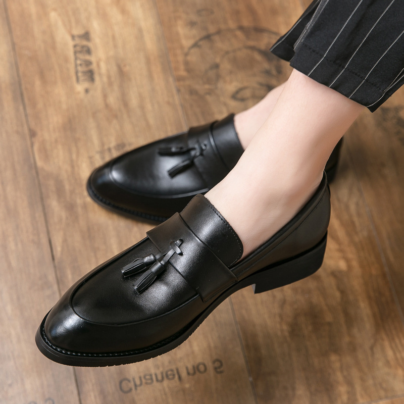 Four Seasons Breathable Slip-on Business Casual Shoes foto 3