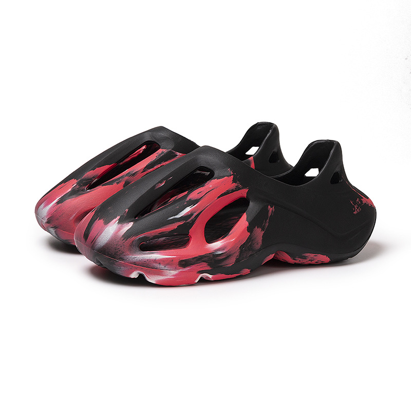 Creative EVA Men's Color Matching Trendy Slippers foto 2