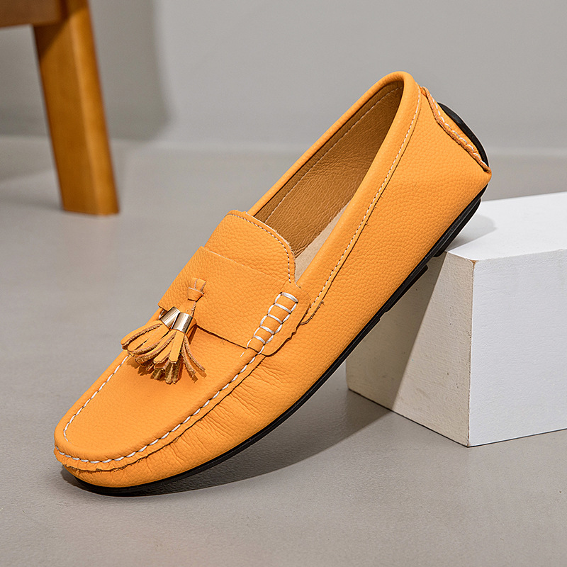 Mens Versatile Trendy Casual Loafer Shoes foto 5