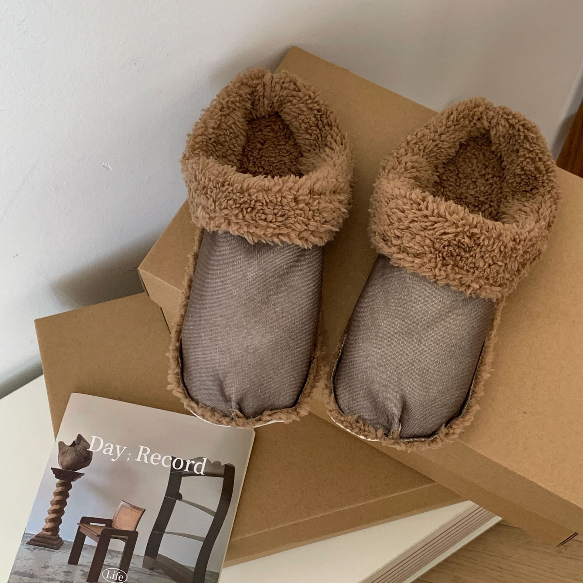 Fleece-lined Insulated Shoe Covers That Are Detachable foto 5