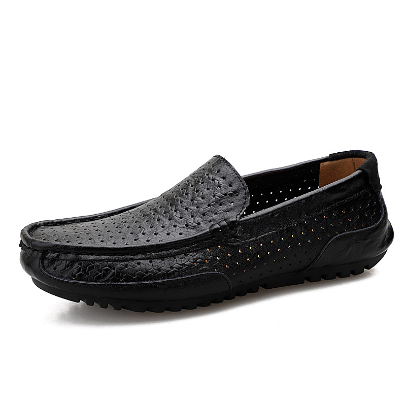 Personality Summer Men's Leather Shoes foto 3