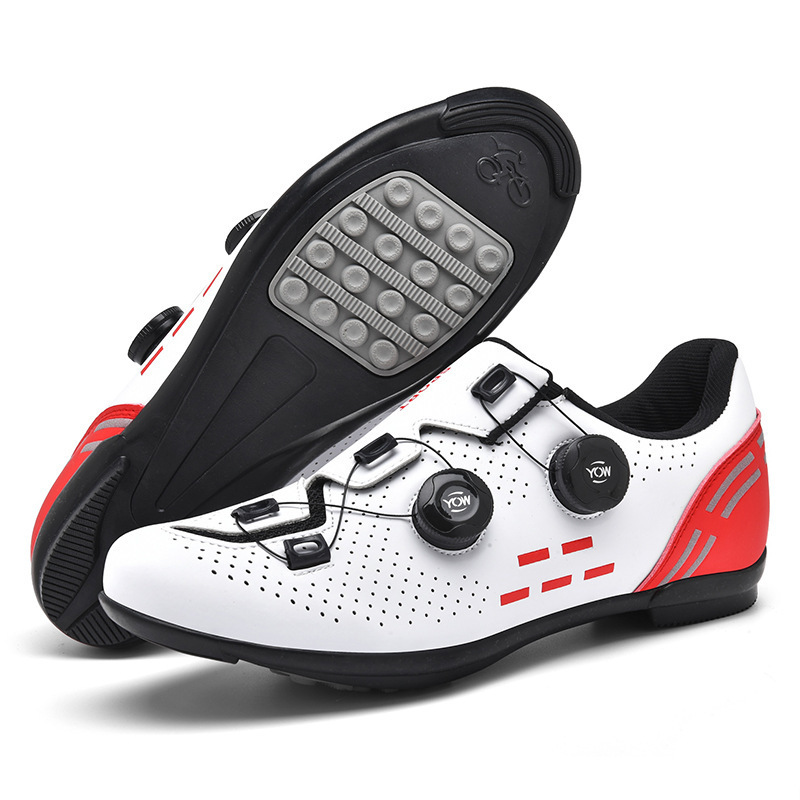 Men's Professional Large-size Lockless Cycling Shoes foto 4