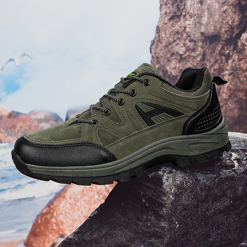 Low-top Outdoor Boots Wear-resistant Combat Boots Climbing Shoes foto 4