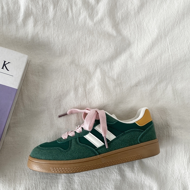 Versatile Niche Retro Thick Soled Casual Board Shoes foto 2