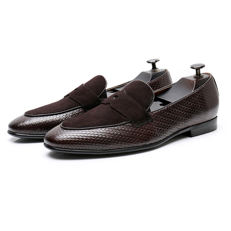 Men's Low-top Breathable Business Leather Shoes foto 5