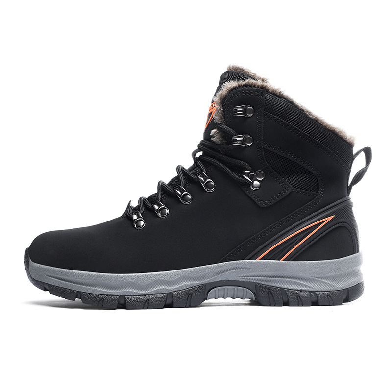 Winter Plus Size Fleece Lined Padded Warm Keeping Snow Boots foto 5
