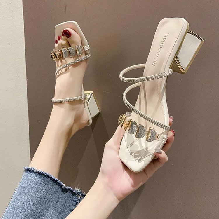 Women's Dignified Rhinestone Sandals foto 3