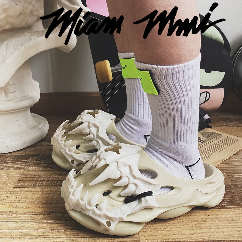 Personalized Baotou Anti Slip External Wearing Hole Shoes foto 5