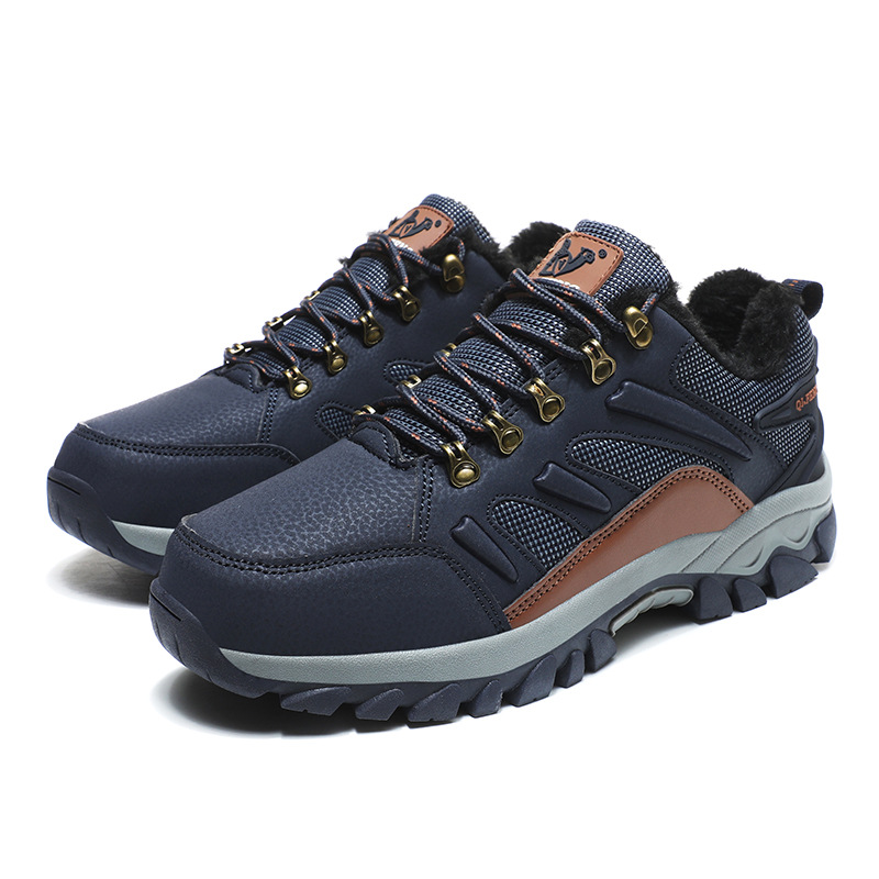 Couple Outdoor Climbing Boots Upstream Camping Breathable Large Size Shoes foto 4