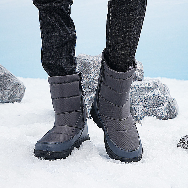 Cloth Couple Boots Outdoor Climbing Fleece-lined Warm Leisure foto 4