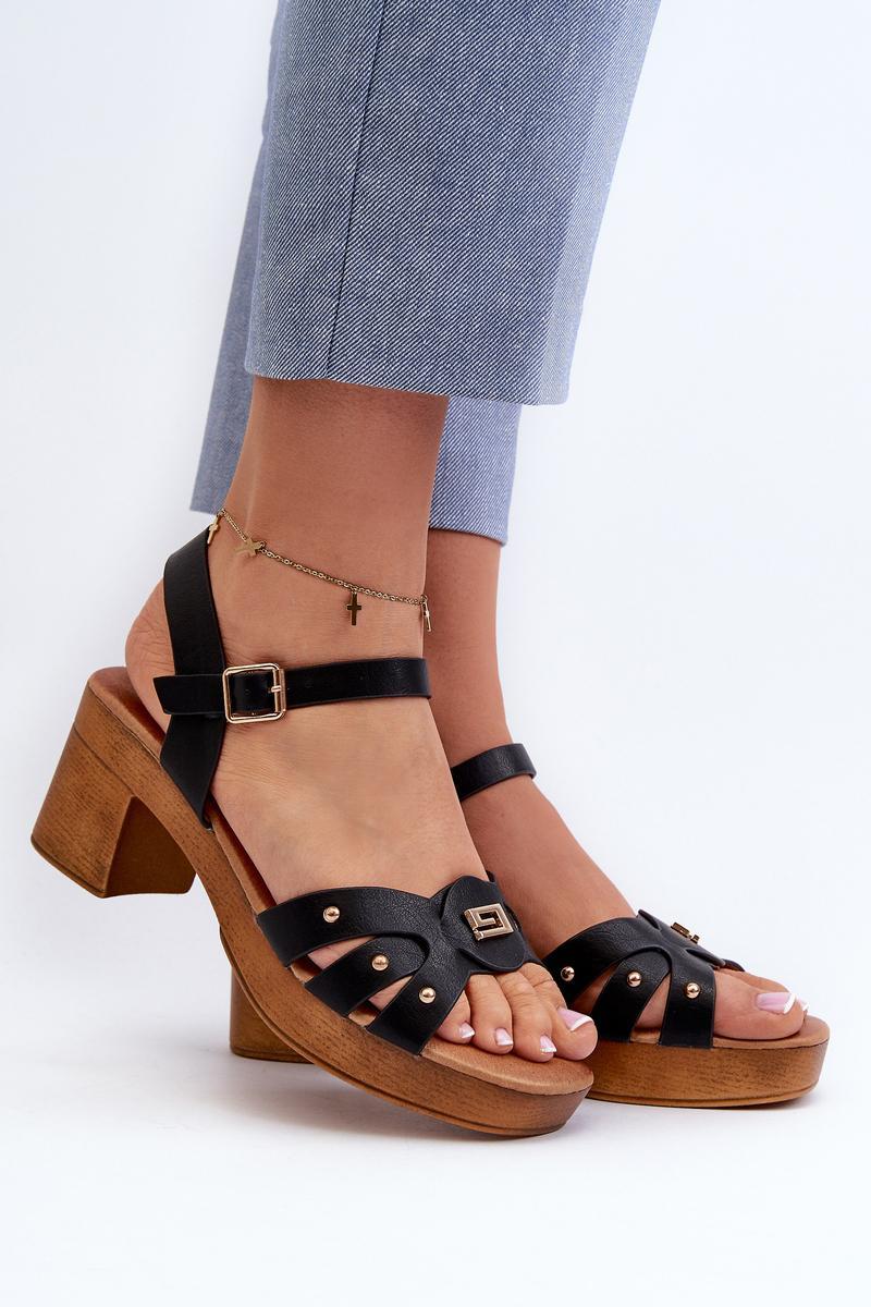 Sandalen op hak Step in style