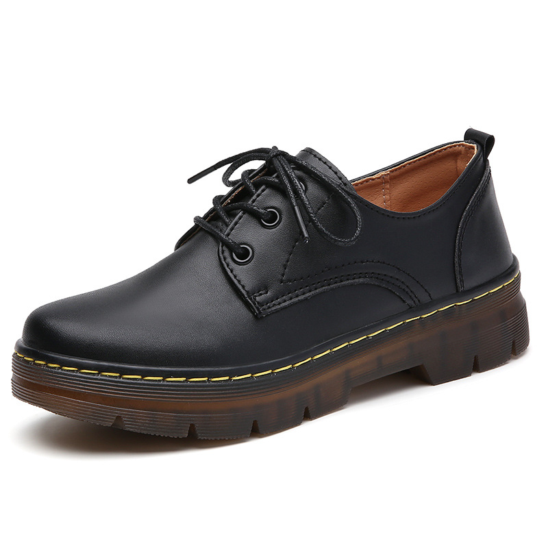 Women's Retro Soft-Soled British-Style Versatile Chunky-Heel Shoes foto 2