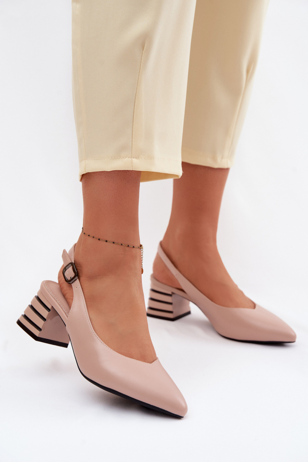 Sandalen op hak Step in style