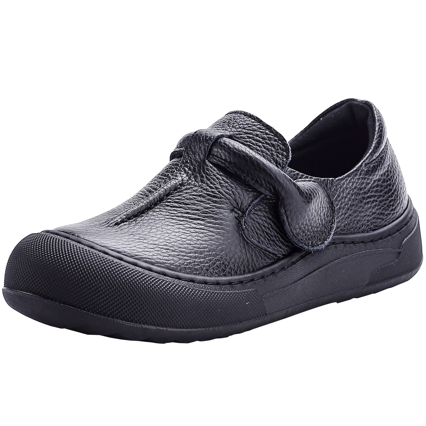 First-layer Cowhide Soft-soled Mom Shoes Comfortable Vintage Slip-on Shoes Made From Genuine Leather foto 4