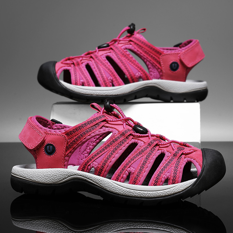 Women's Toe Box Sandals Plus Size Casual Beach Shoes foto 3