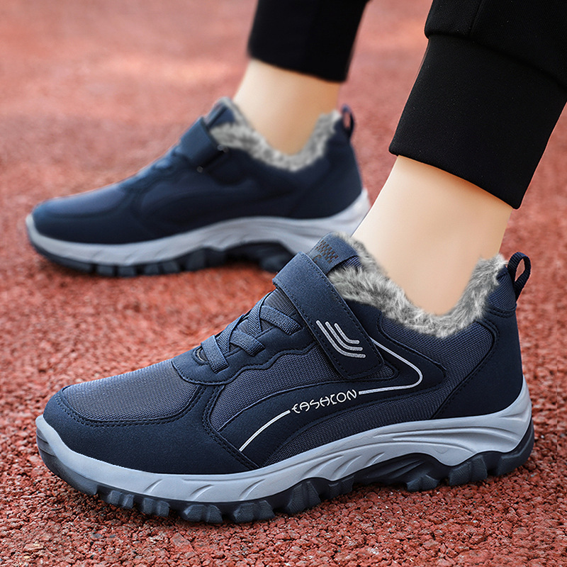 Winter Thermal Cotton Boots Outdoor Home Fleece-lined Thickened Walking Shoes foto 4