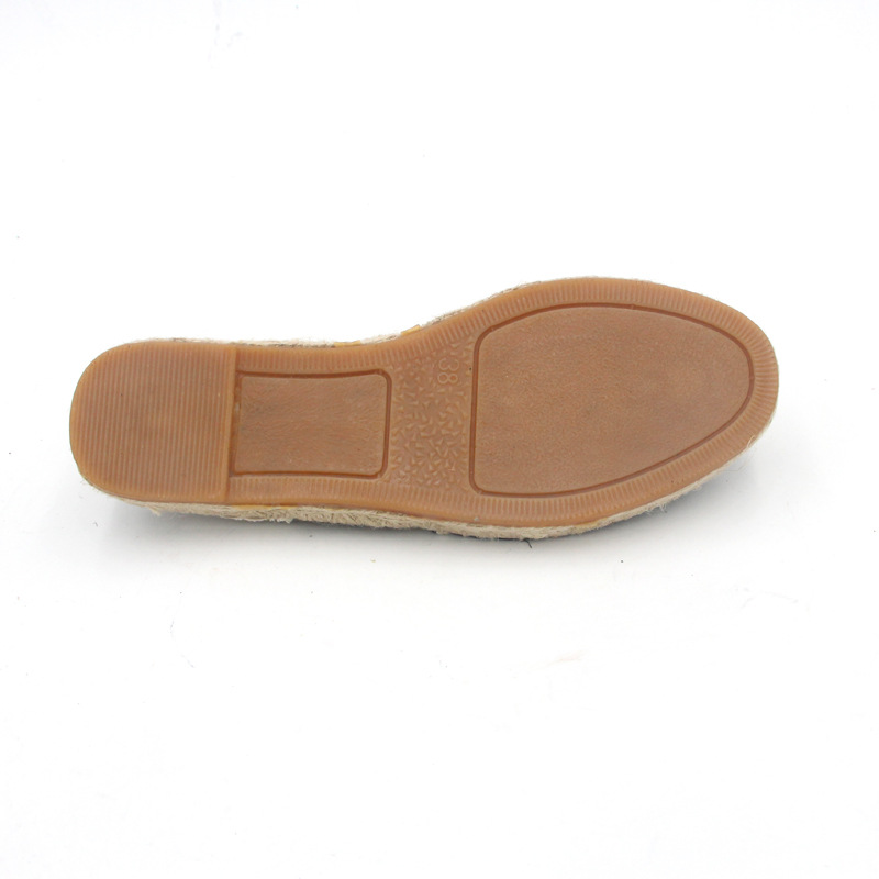 Hemp Rope Flat Lace Student All-matching Slippers Female foto 4