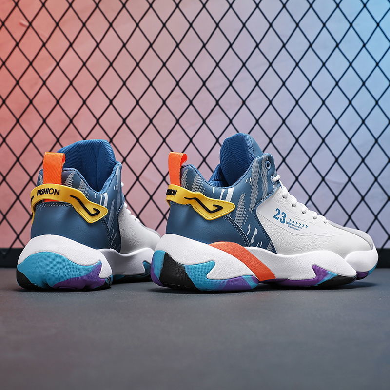 High-top Men's Basketball Running Casual Shoes foto 3