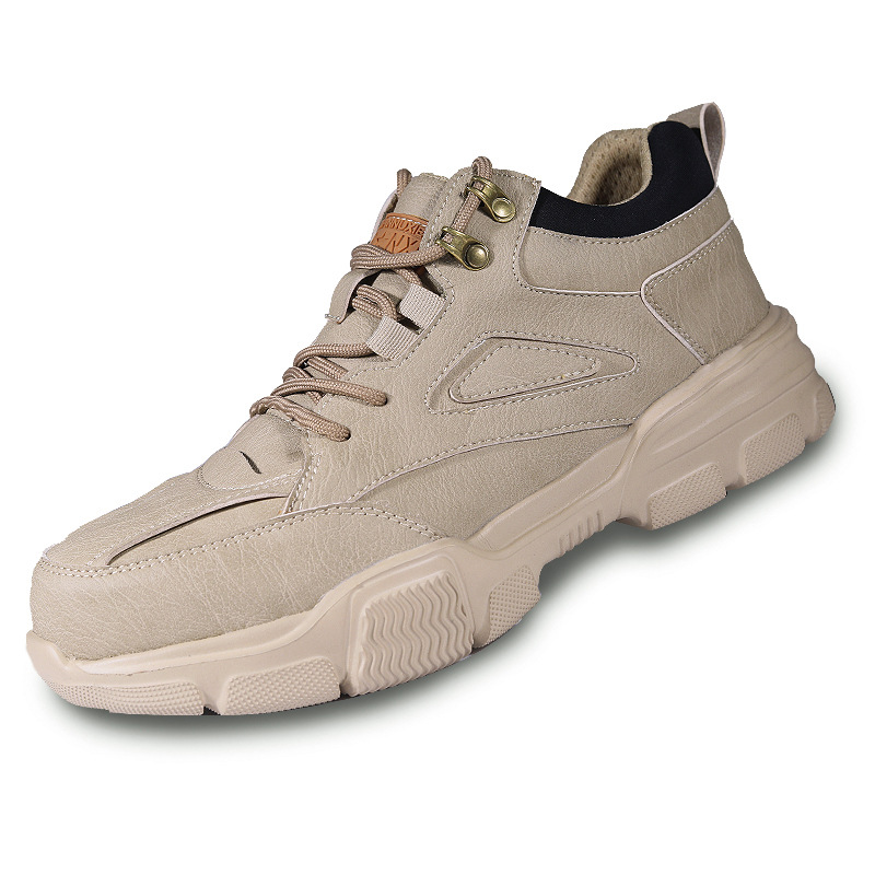 Men's Breathable Soft Bottom Protective Safety Shoes foto 2