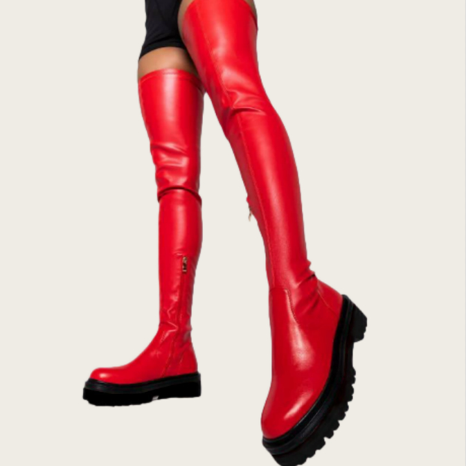 Over-the-knee Plush Boots For Women foto 5