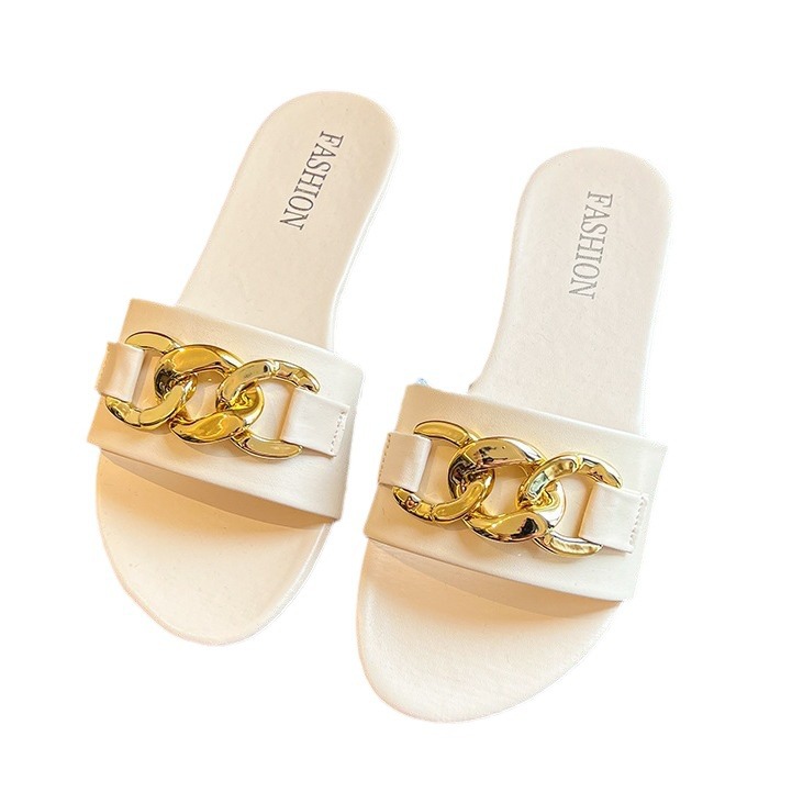 Lazy-style Outdoor Flat Slippers For Women foto 3
