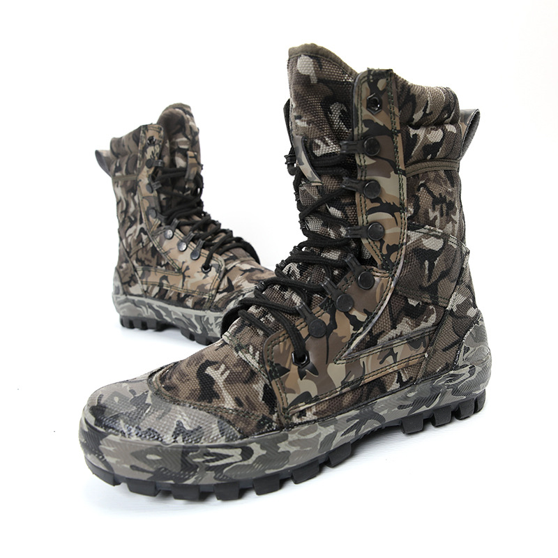 Super High Top Men's Outdoor Sports And Boots High Waist Rubber Shoes foto 5